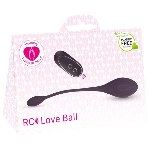 You2Toys RC Armastuse Pall - akuga, juhtmeta vibro muna (lilla)