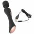 You2Toys CUPA Wand - akutoitega 2in1 masseeriv vibraator (must) 