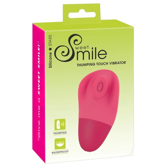 SMILE Thumping Touch - akuga, pulseeriv kliitorivibraator (roosa)