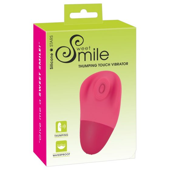SMILE Tuksleva Puudutus - akuga, pulseeriv kliitorivibraator (roosa)