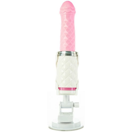 Pillow Talk Feisty - laetav, kükkimiskinnitusega luksuslik vibraator (roosa)