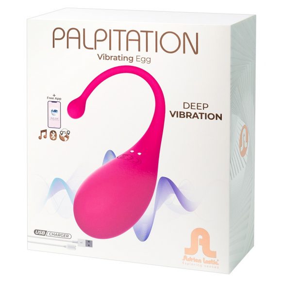 Adrien Lastic Palpitation – nutikas vibraatorimuna (roosa) 