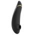 Womanizer Premium 2 - akuga, õhulaine klitoristiimulaator (must)
