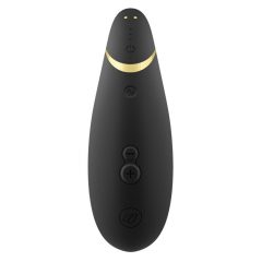   Womanizer Premium 2 - akuga, õhulaine klitoristiimulaator (must)