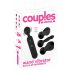 Couples Choice - akutoitega, soojendusega massaaživibraator (must) 