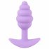 Cuties Mini Butt Plug - silikoonist anaaldildo - lilla (2,8cm) 