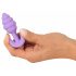 Cuties Mini Butt Plug - silikoonist anaaldildo - lilla (2,8cm) 