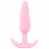 Cuties Mini Butt Plug - silikoonist anaaldildo - roosa (2,1cm) 