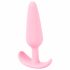 Cuties Mini Butt Plug - silikoonist anaaldildo - roosa (2,1cm) 