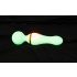 You2Toys Glow in the dark – helendav vibraator (valge) 