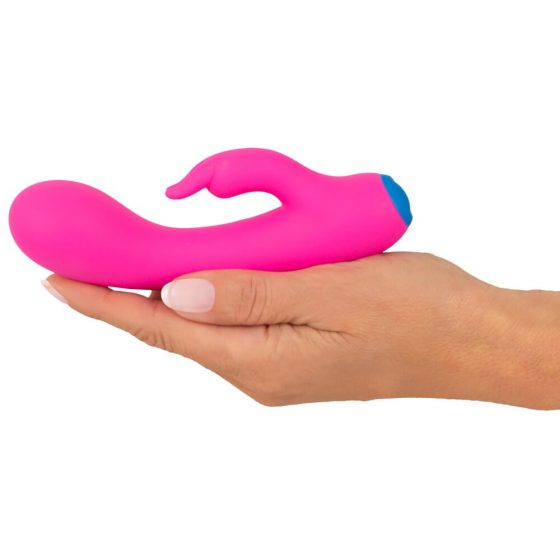 You2Toys värviline - akuga, veekindel kliitorivarrega vibraator (roosa)