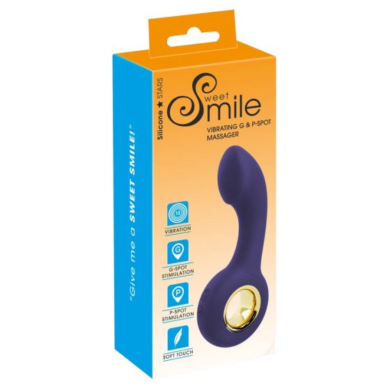 SMILE - akuga G- ja P-punkti vibraator (lilla)