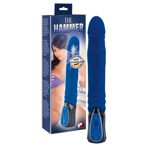 You2Toys - Hammer tõukev vibraator (sinine)