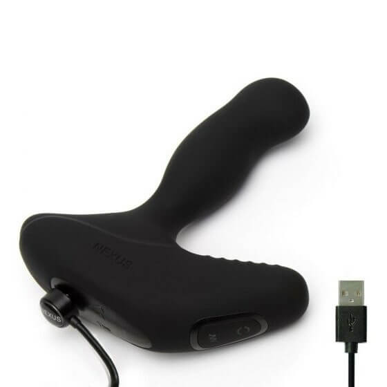 Nexus Revo - uus generatsiooni pöörlev eesnäärme stimulaator (must)