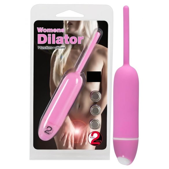 You2Toys - Womens Dilator - naiste kusitakisti vibraator - roosa (5mm) 