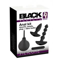 Black Velvet anaalmänguasjade komplekt (4-osaline)