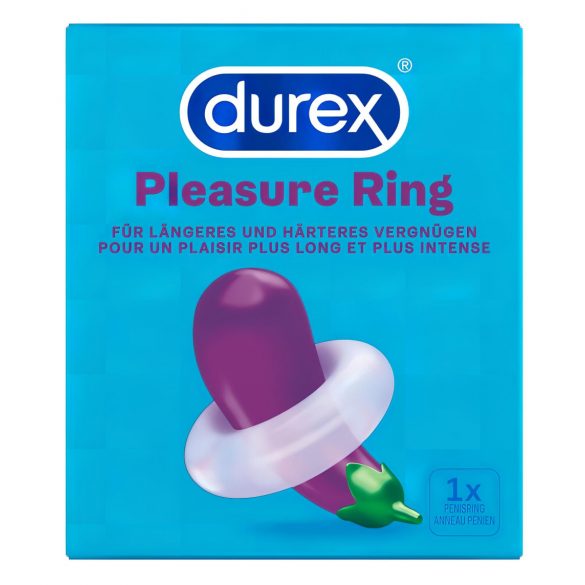 Durex Pleasure Ring - peenisrõngas (läbipaistev) 