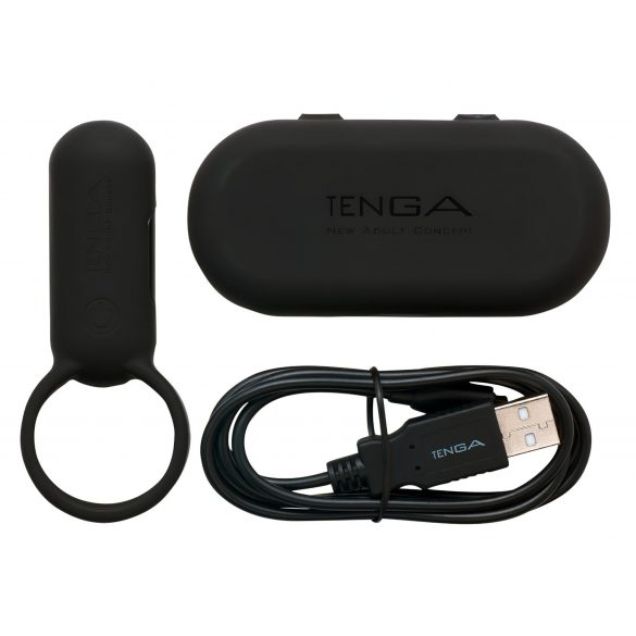 TENGA Smart Vibe vibratsiooni peeniserõngas (must) 