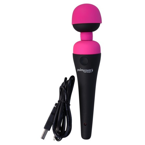 PalmPower Võlukepike - akuga massaaživibraator (roosa-must)