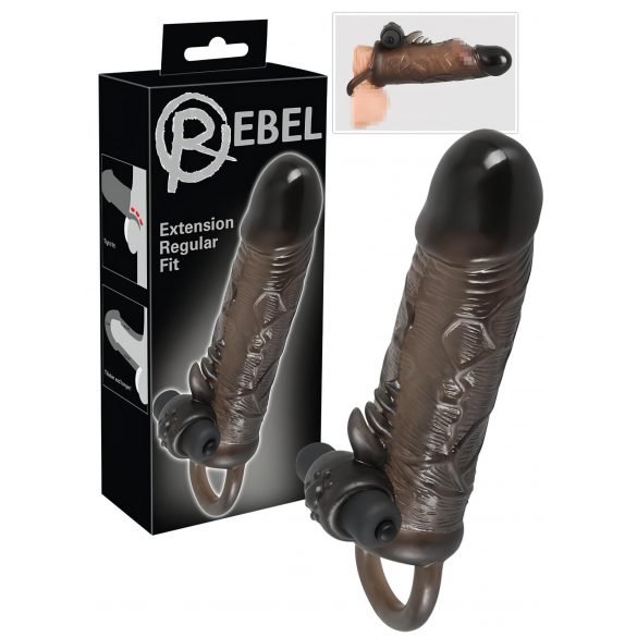 Rebel Regular - vibreeriv peenisemansett (19cm)