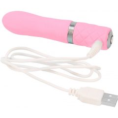 Pillow Talk Flirty - akutoitega vibraator (roosa)
