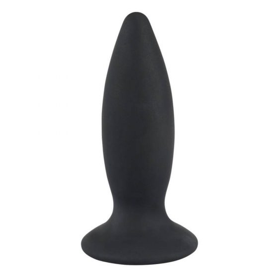 Black Velvet S - laetav algaja anaalvibraator - väike (must)