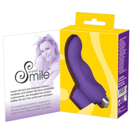 SMILE Finger - lainelised, silikoonist sõrmevibraator (lilla)
