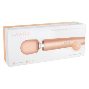 Le Wand Petite - eksklusiivne, akutoitega massaaživibraator (roosa-kuld)