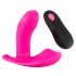SMILE Panty - akuga, juhtmevaba kinnitatav vibraator (roosa)