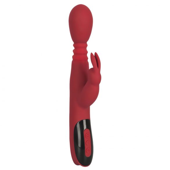 You2Toys Massager - tõuklev-pöörlev, soojendav G-punkti vibraator (punane)