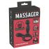 You2Toys Massager - akupöörlev soojendusega eesnäärmevibraator (must)