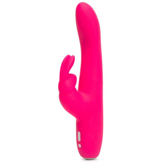 Happyrabbit Curve Slim - veekindel, akutoitega kliitorivibraator (roosa)