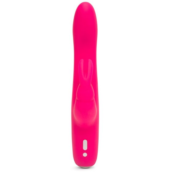 Happyrabbit Curve Slim - veekindel, akutoitega kliitorivibraator (roosa)