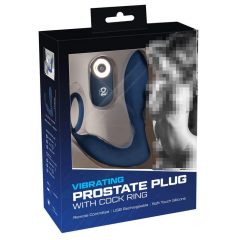  You2Toys Eesnäärme Stimulaator - juhtmeta anaalvibraator peeniserõngaga (sinine)