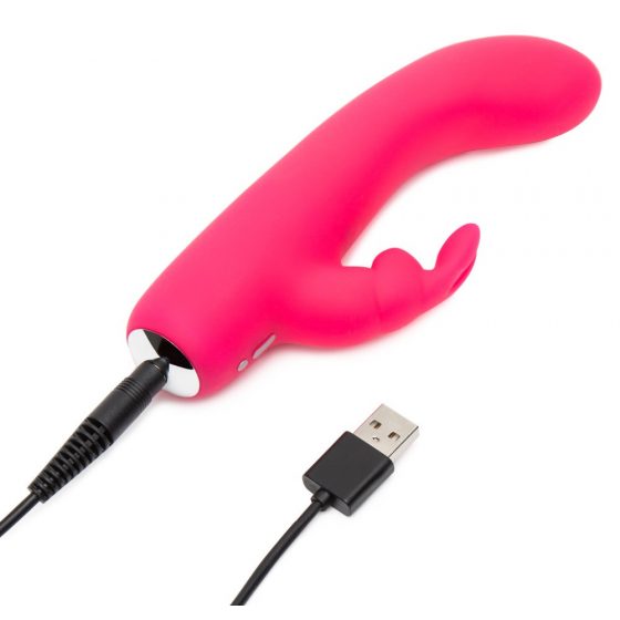 Happyrabbit Mini Jänku - veekindel, taaskasutatav kliitori stimulatsiooniga vibraator (roosa)