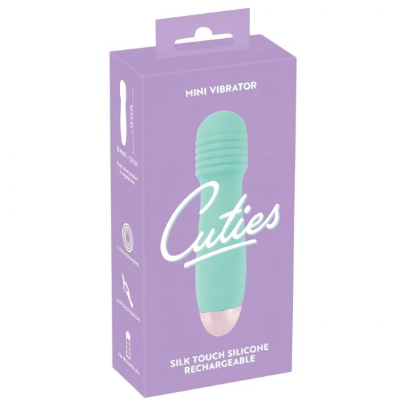 Cuties Mini Wand - akuga mini massaaživibraator (roheline)