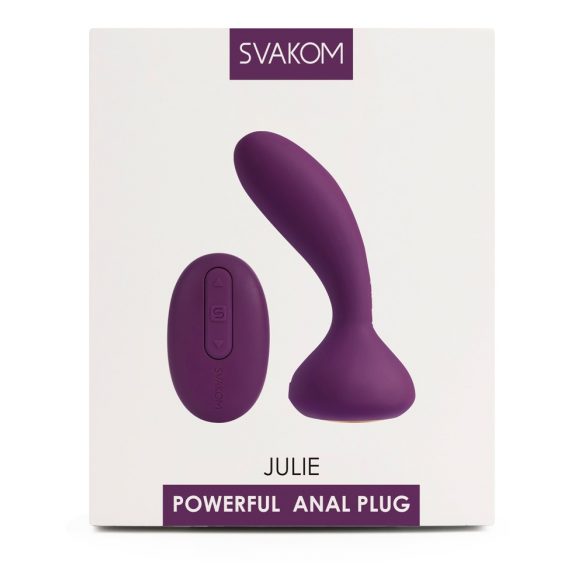 Svakom Julie - akuga, juhtmeta prostaatvibraator (violetne)