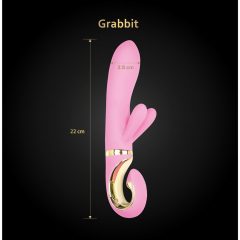   G-Vibe GRabbit - akuga, 3 mootoriga G-punkti vibraator (roosa)