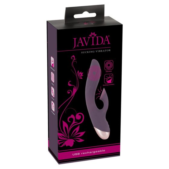 Javida - veekindel, kliitorit imev vibraator (lilla)