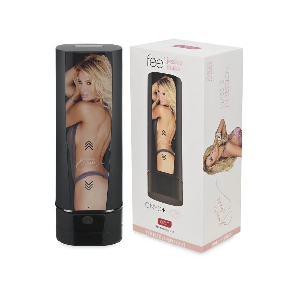 Kiiroo Onyx+ Jessica Drake Exp. - interaktiivne masturbaator (must) 