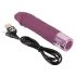 You2Toys Elegant Realistic - akutoitega, veekindel vibrator (lilla) 