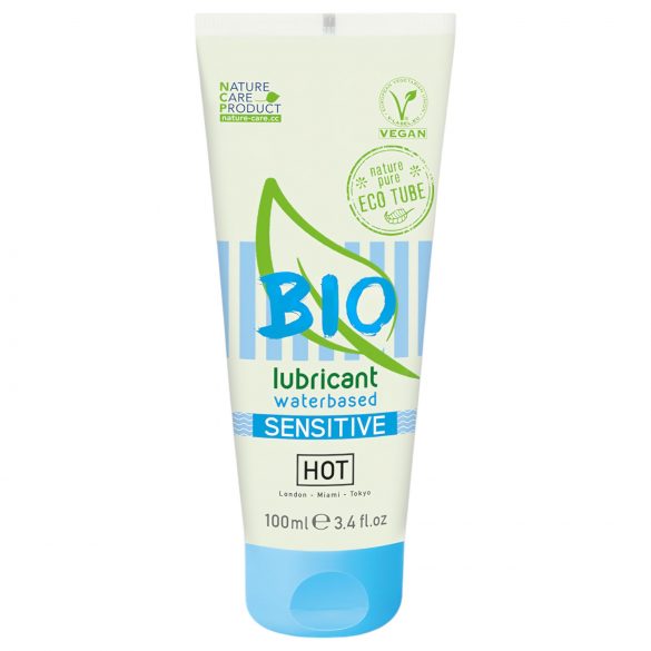 HOT Bio Sensitive - vegaan veepõhine libesti (100ml)