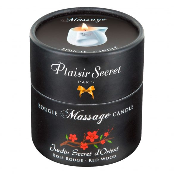 Plaisirs Secrets Punane Puit - massaažiküünal (80ml) 