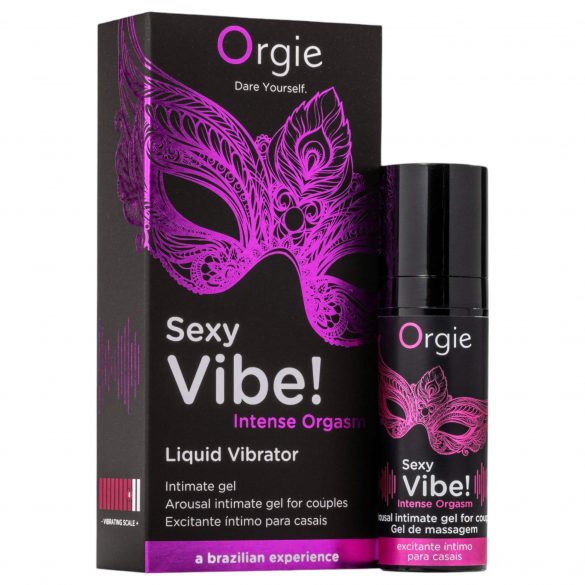 Orgie Sexy Vibe Orgasm - unisex vedel vibraator (15 ml)