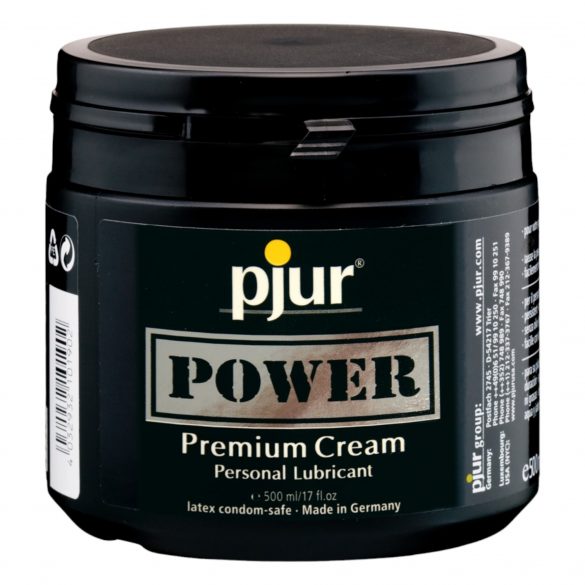 Pjur Power - premium kvaliteetiga libestuskreem (500ml) 