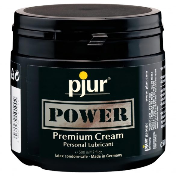 Pjur Power - premium kvaliteetiga libestuskreem (500ml) 