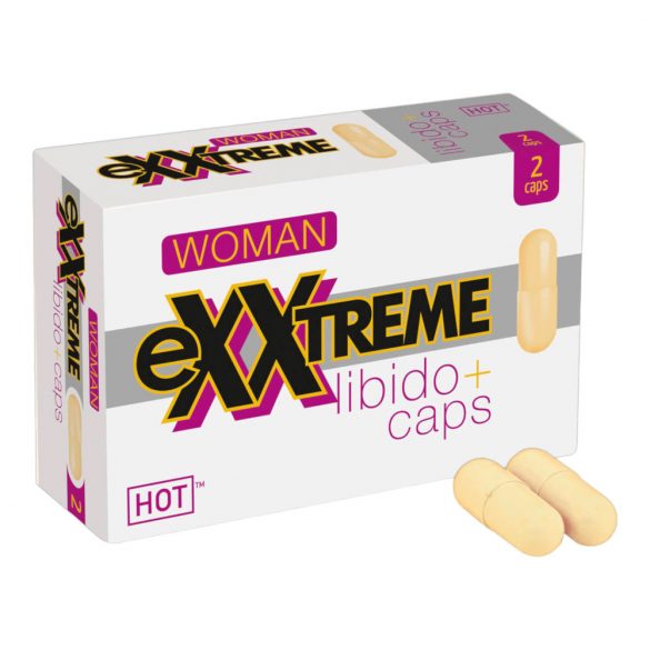 Hot exxtreme Libido toidulisand kapsel naistele (2 tk) 