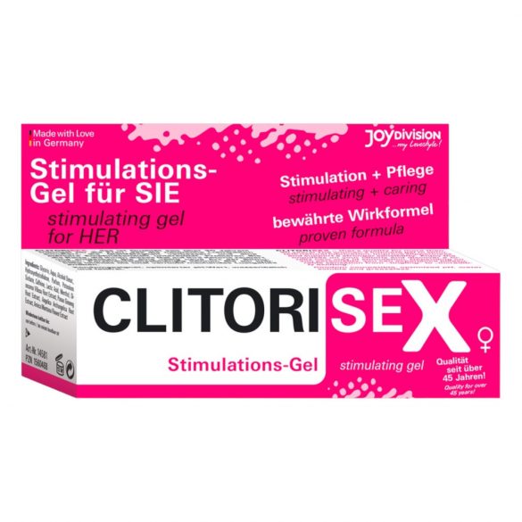 CLITORISEX - intiimne kreem naistele (25 ml)