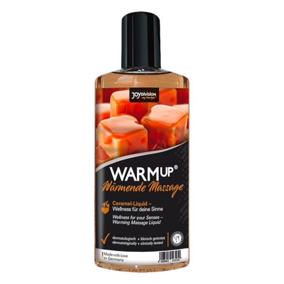 JoyDivision WARMup - soojendav massaažiõli - karamell (150ml)
