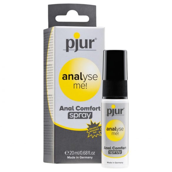 pjur analise me! - anaalhooldus- ja anaallibestuspihusti (20ml)